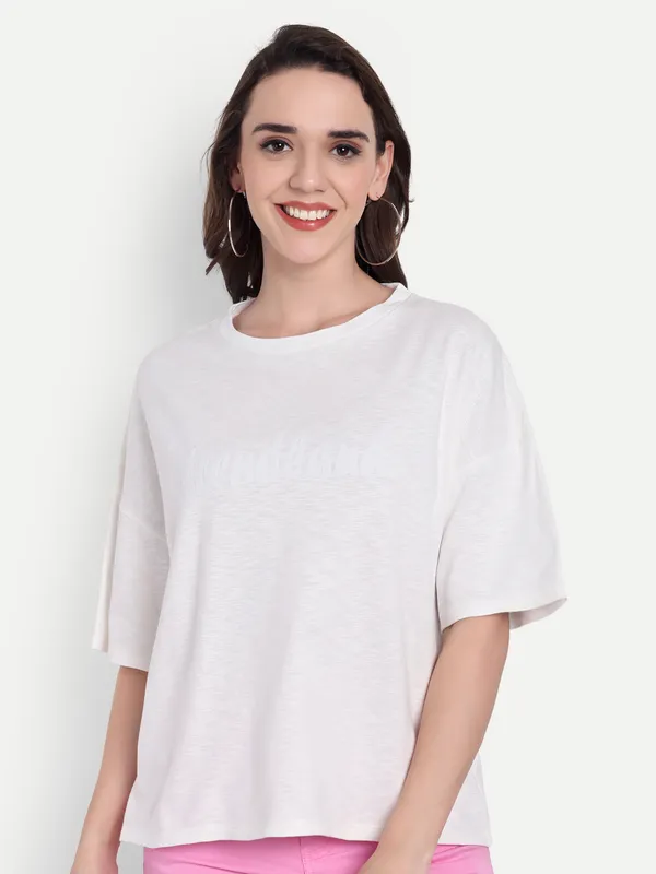 Off_White_Hosiery_T-Shirt_For_Women