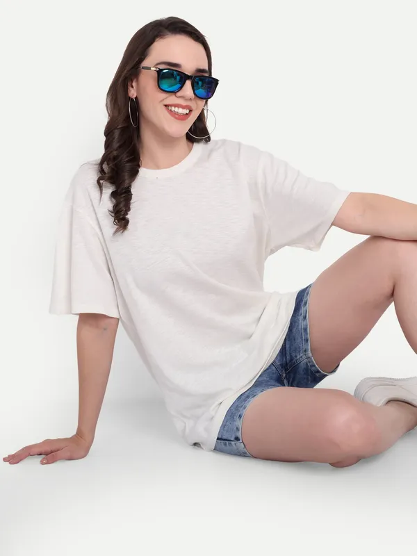 Off_White_Hosiery_T-Shirt_For_Women