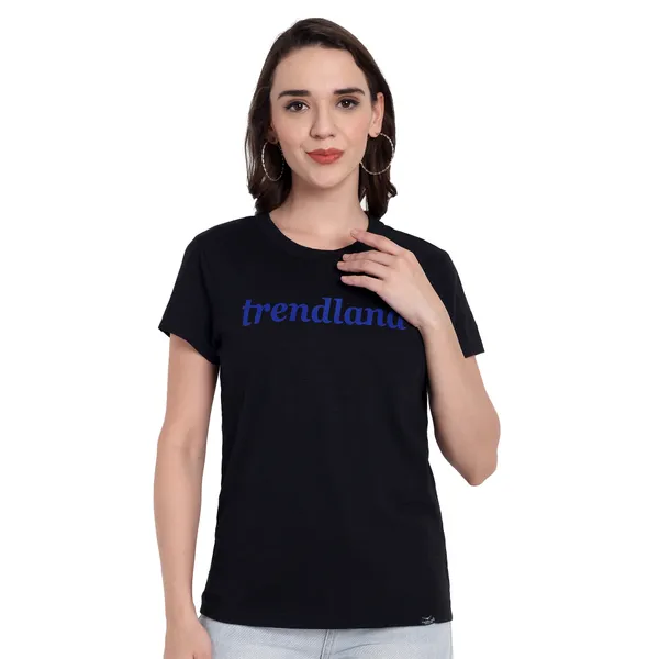 Black_Hosiery_T-Shirt_For_Women