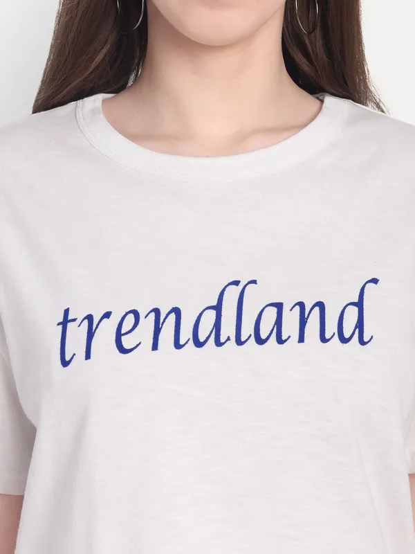 White_Hosiery_T-Shirt_For_Women