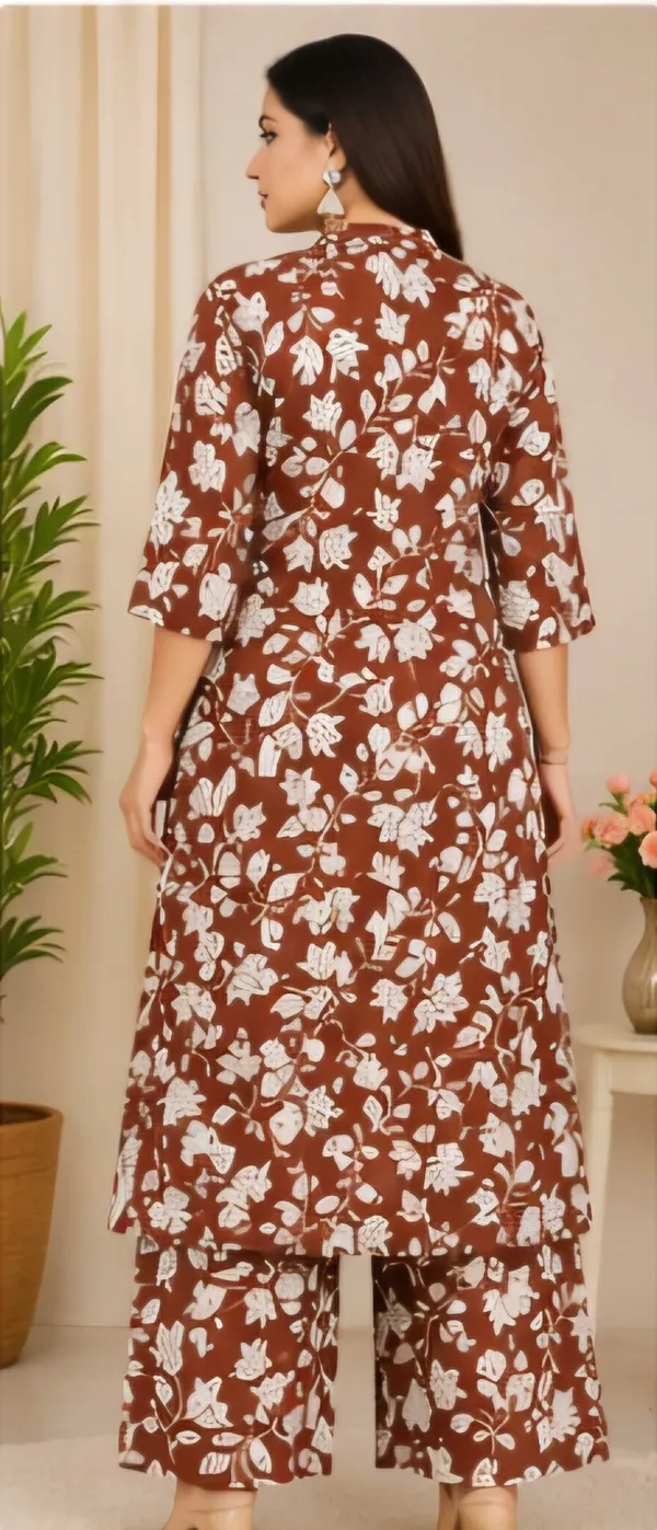 Brown_Cotton_Co_Ord_Set_For_Women