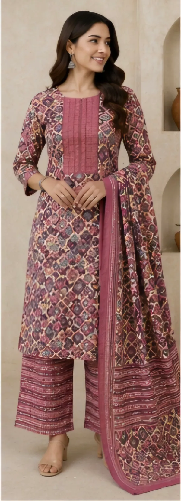Multicolor_Cotton_Unstitched_Suit_Set_For_Women
