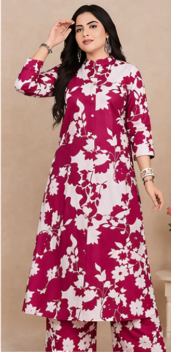 Pink_Cotton_Co_Ord_Set_For_Women