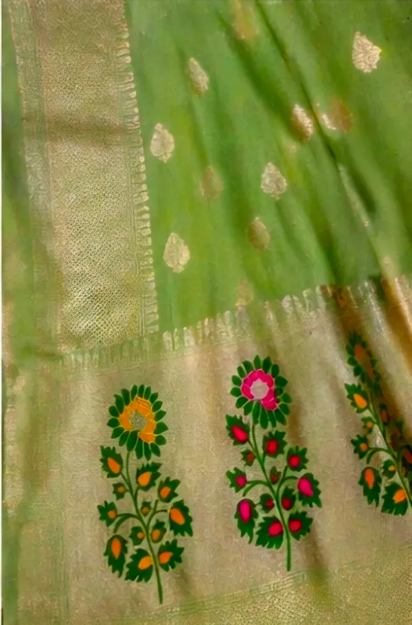 Green_Cotton_Unstitched_Suit_Set_For_Women