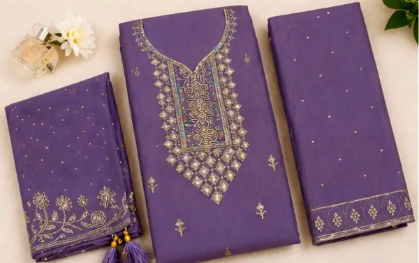 Lavender_Cotton_Unstitched_Suit_Set_For_Women