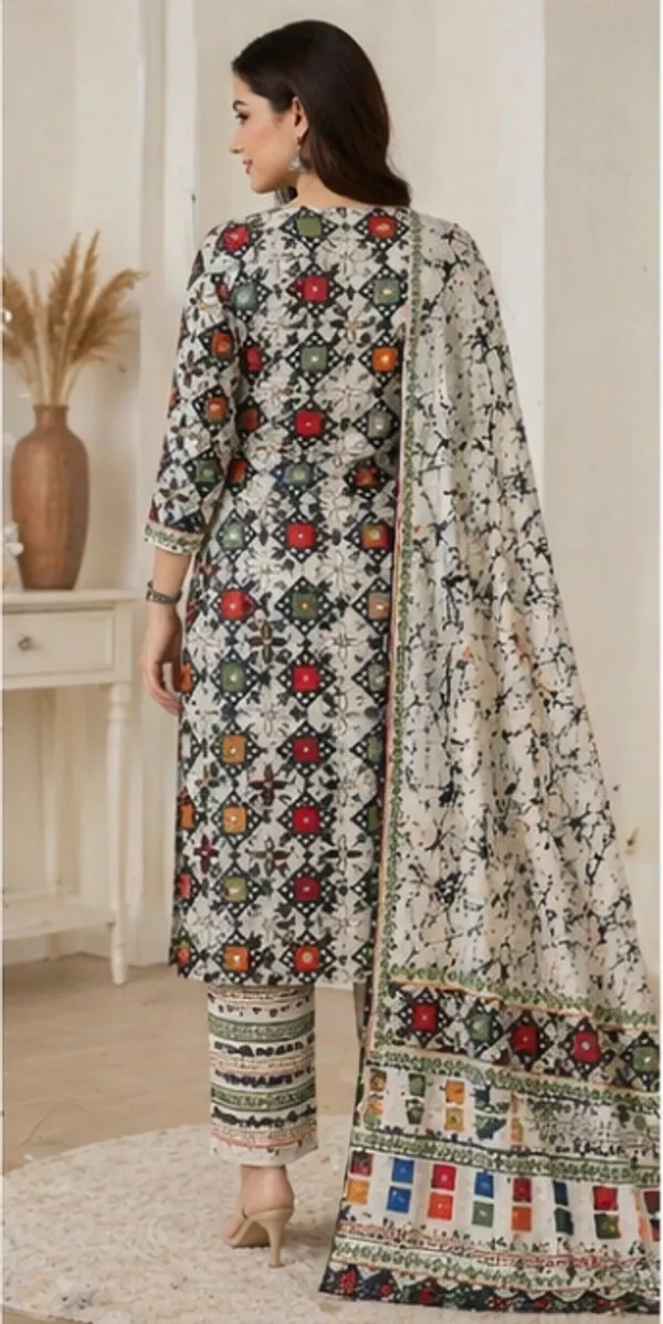 Multicolor_Cotton_Unstitched_Suit_Set_For_Women
