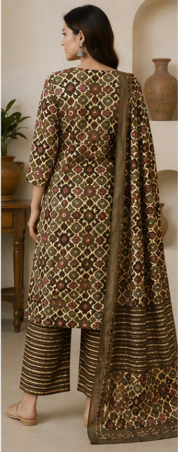 Multicolor_Cotton_Unstitched_Suit_Set_For_Women
