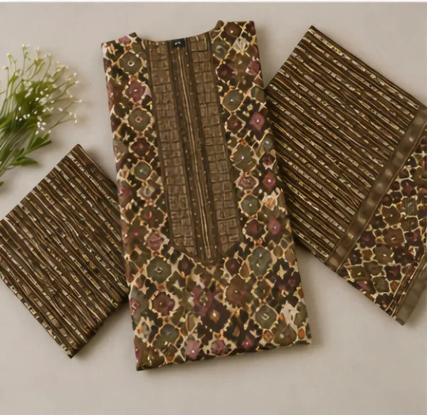 Multicolor_Cotton_Unstitched_Suit_Set_For_Women