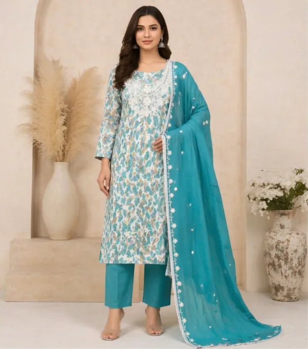Multicolor_Cotton_Unstitched_Suit_Set_For_Women