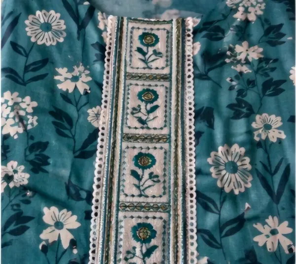 Blue_Cotton_Unstitched_Suit_Set_For_Women