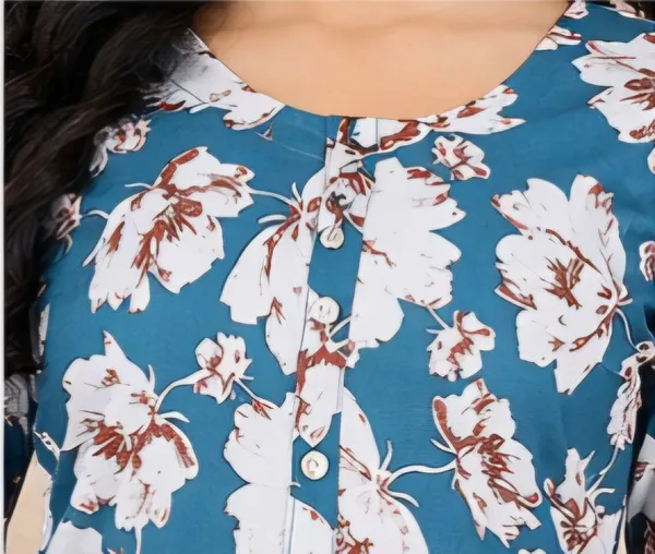 Blue_Rayon_Kurti_For_Women