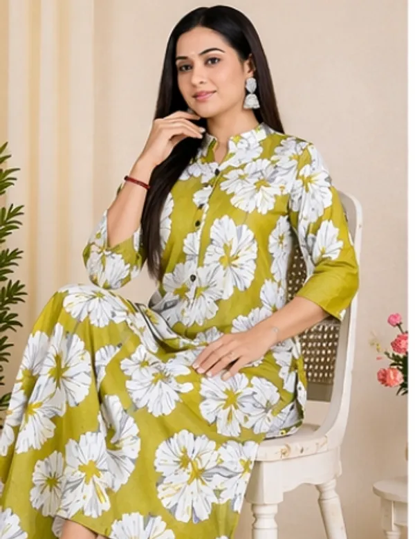 Olive_Cotton_Co_Ord_Set_For_Women