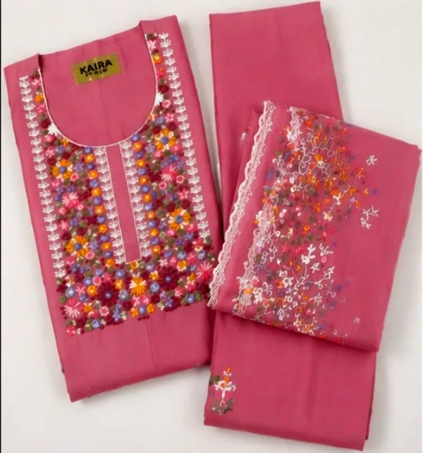 Pink_Silk_Unstitched_Suit_Set_For_Women