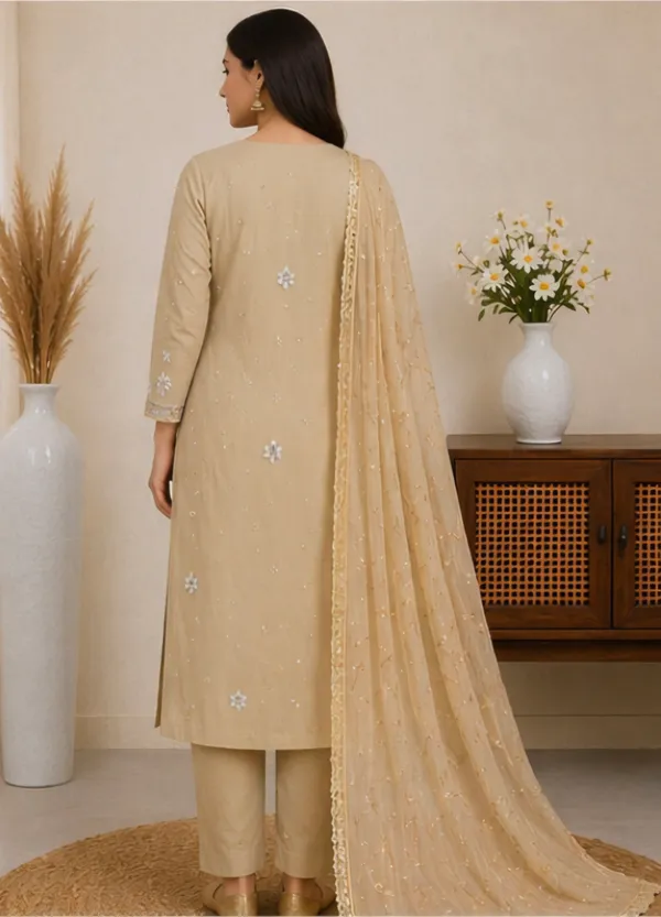 Beige_Cotton_Unstitched_Suit_Set_For_Women