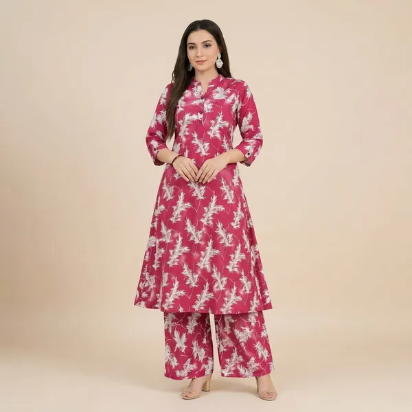Pink_Rayon_Co_Ord_Set_For_Women