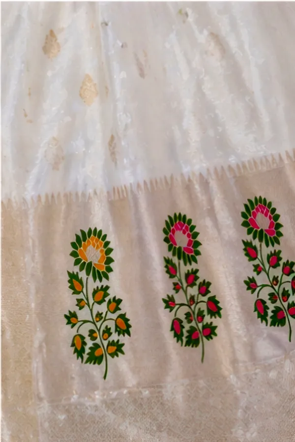 White_Banarasi_Jacquard_Unstitched_Suit_Set_For_Women