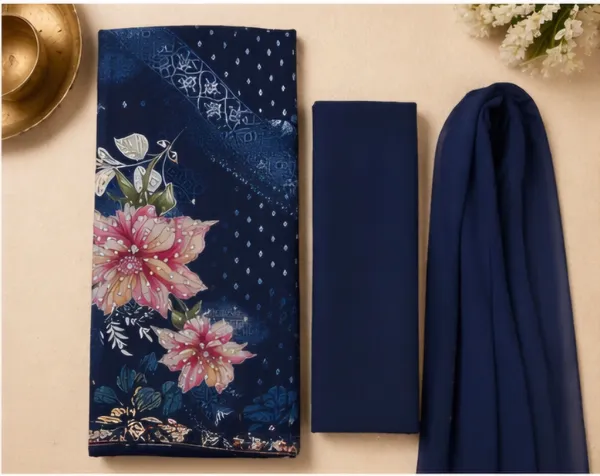Navy_Blue_Rayon_Unstitched_Suit_Set_For_Women