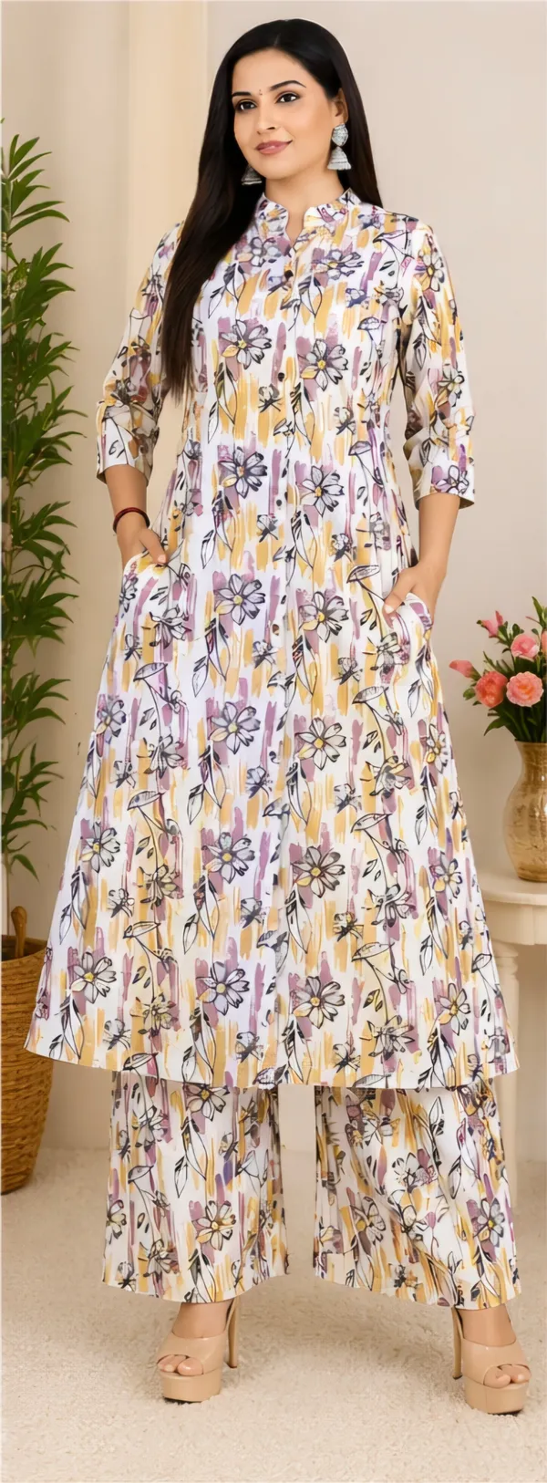 Multicolor_Cotton_Co_Ord_Set_For_Women