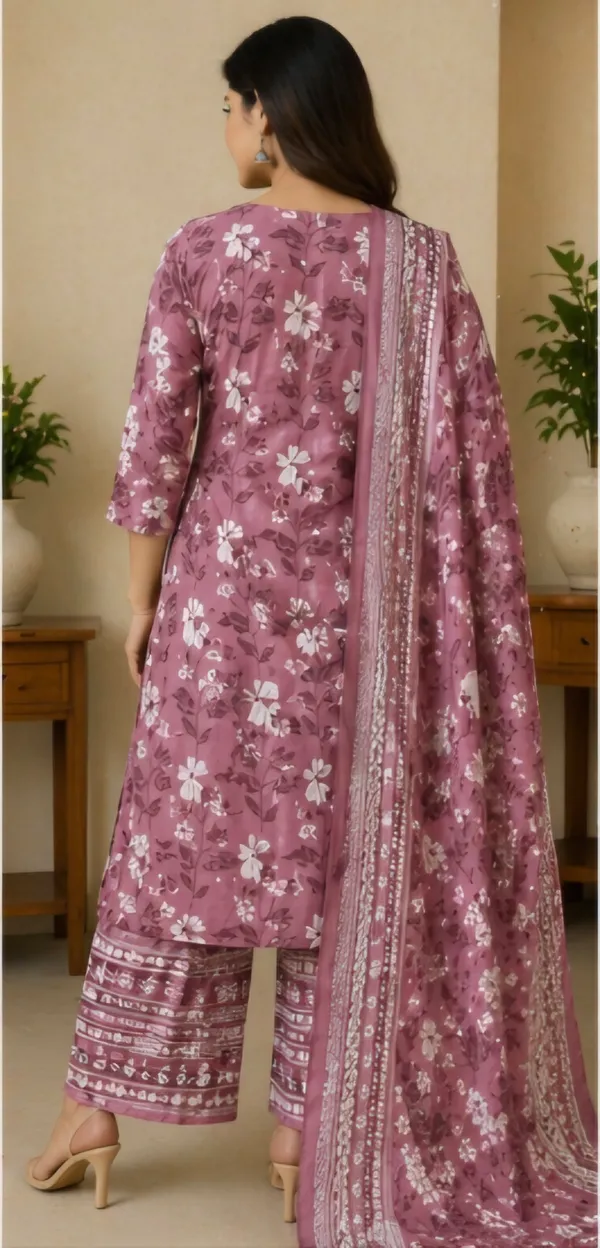 Pink_Cotton_Unstitched_Suit_Set_For_Women