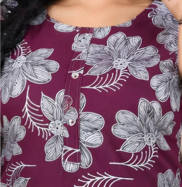 Multicolor_Rayon_Kurti_For_Women