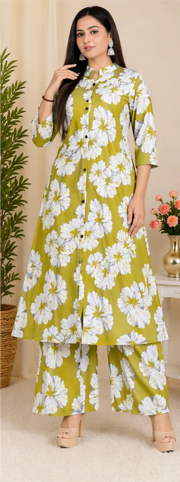 Olive_Cotton_Co_Ord_Set_For_Women