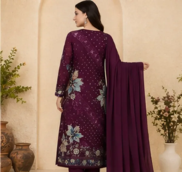 Wine_Rayon_Unstitched_Suit_Set_For_Women