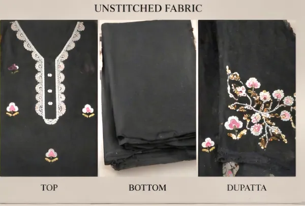 Black_Silk_Unstitched_Suit_Set_For_Women