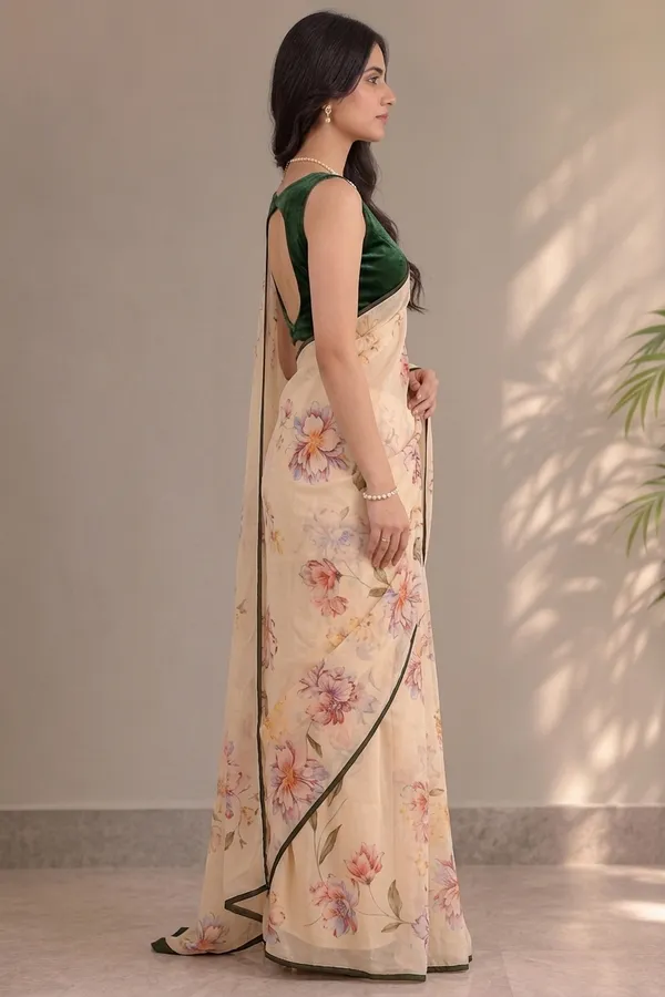 Beautiful_Floral_Printed_Saree_with_Katdana_Work
