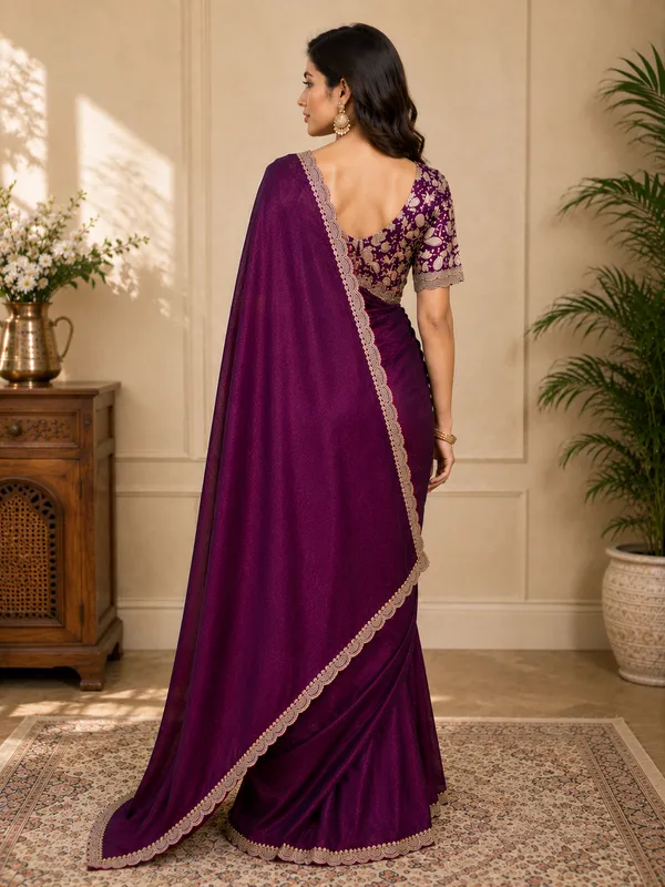 Beautiful_Saree_with_Intricate_Lace_Border_for_Party_&_Festive_Wear