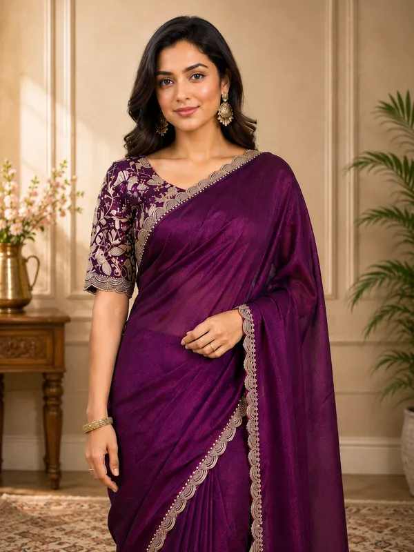 Beautiful_Saree_with_Intricate_Lace_Border_for_Party_&_Festive_Wear