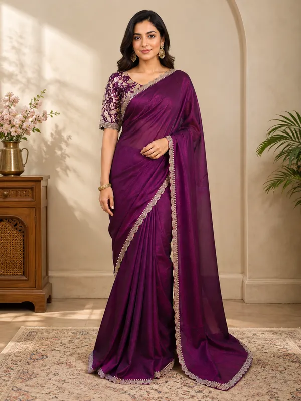 Beautiful_Saree_with_Intricate_Lace_Border_for_Party_&_Festive_Wear