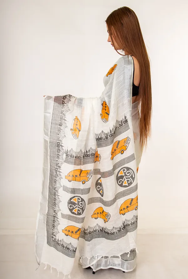 Cotton_blend_graphic_print_saree