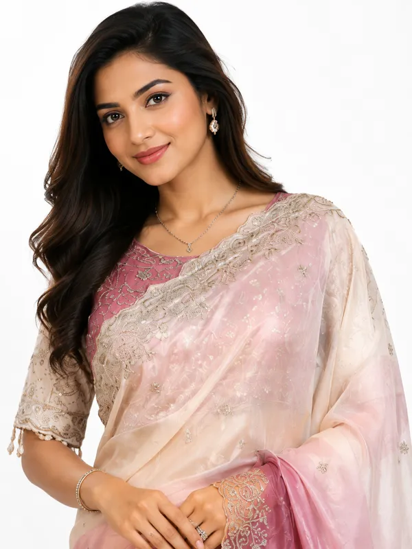 Designer_Saree_with_Intricate_Floral_Embroidered_Border_for_Women