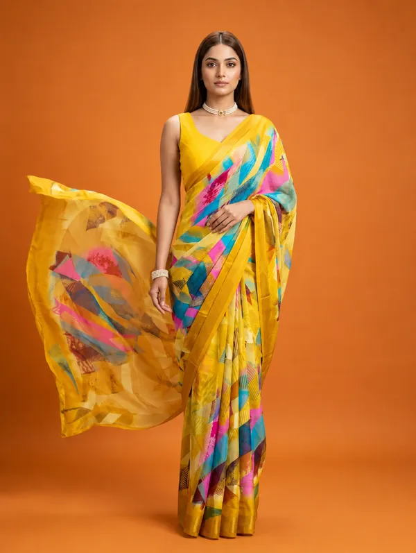 Elegant_Designer_Saree_with_Multicolor_Abstract_Geometric_Print_and_Broad_Woven_Border_for_Women