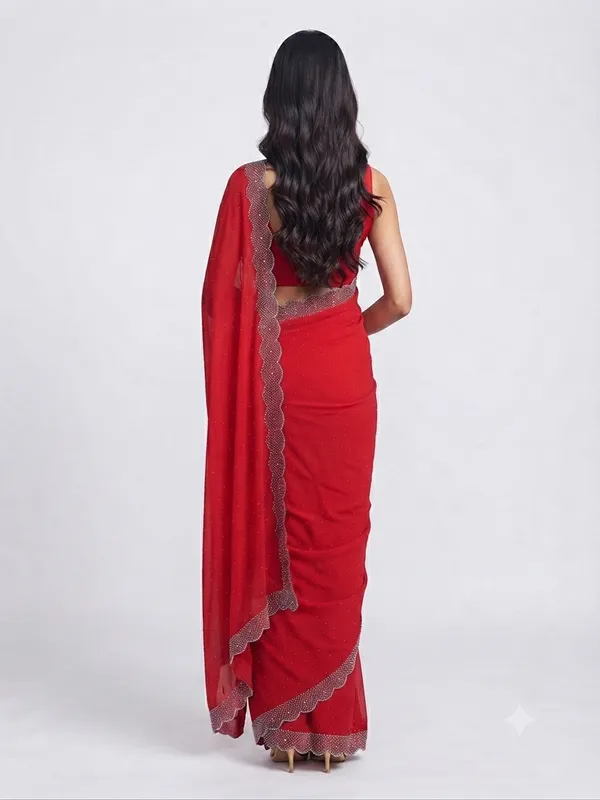 Elegant_Red_Designer_Saree_with_Scalloped_Embellished_Border_and_Delicate_Sequin_Work_for_Women