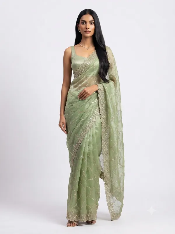 Elegant__Designer_Saree_with_Intricate_Sequin_Embroidery_and_Scalloped_Embellished_Border_for_Women