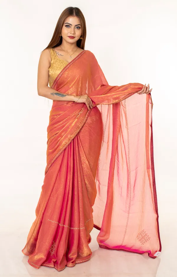 Jimmy_Choo_Shimmer_Saree_with_Embellished_Border