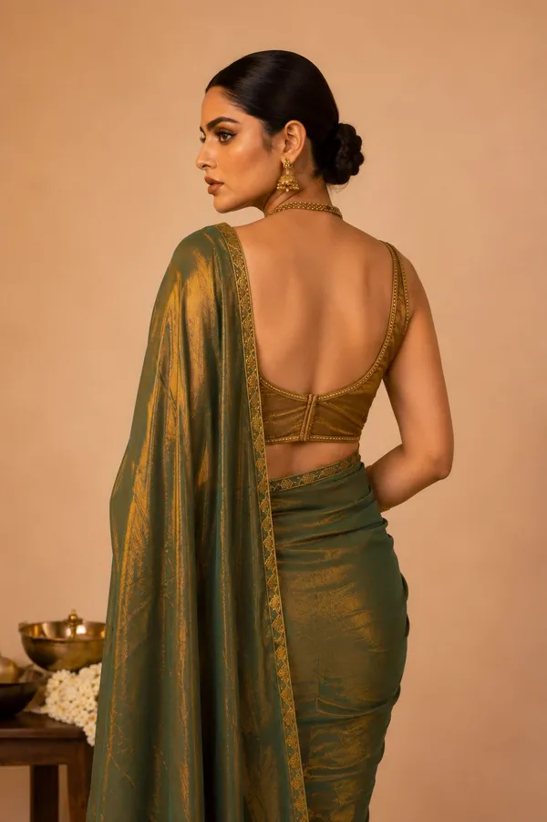 Self_Design_Lucknow_Chikankari_Chiffon_Saree