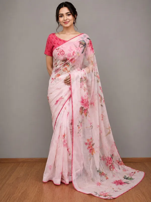 Stylish_Floral_Printed_Designer_Saree_for_Festive_&_Traditional_Occasions