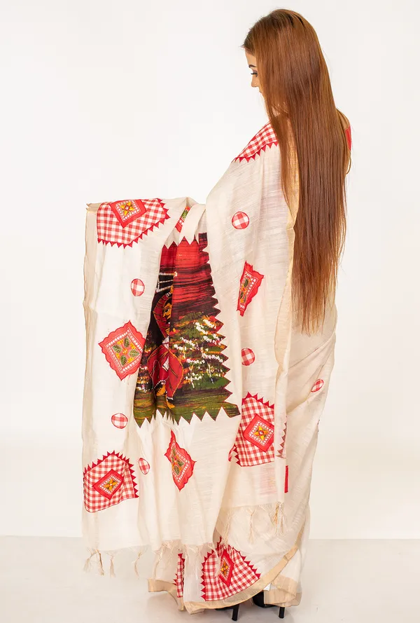 Tissue_saree_with_red_patch_work