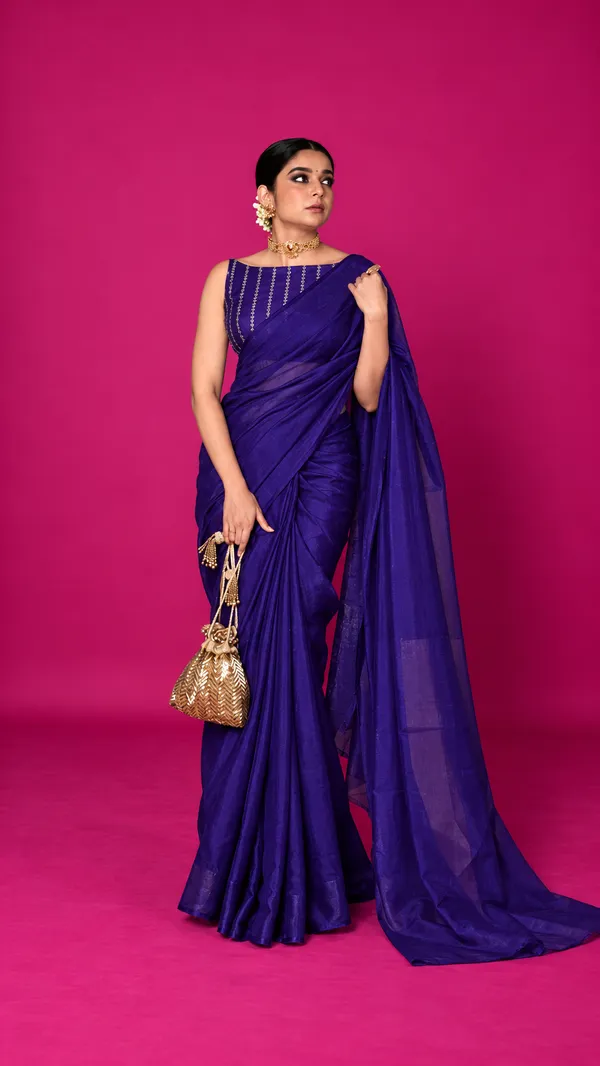 Trendy_Chinon_Saree