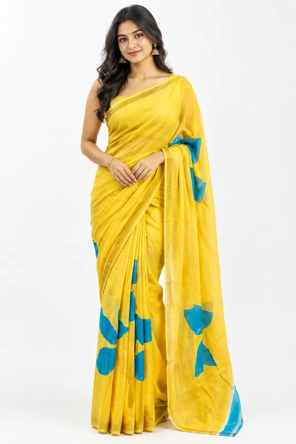 Trendy_Flower_Printed_Saree