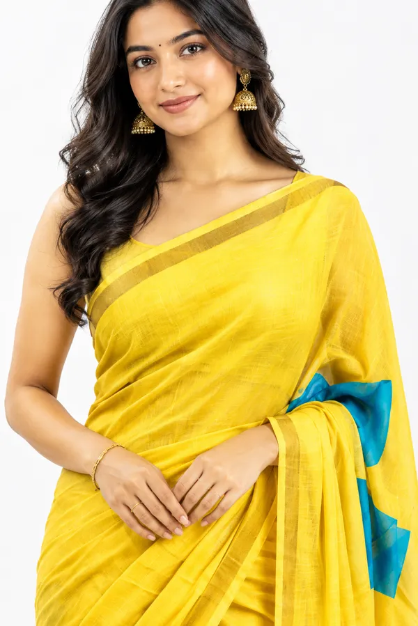 Trendy_Flower_Printed_Saree