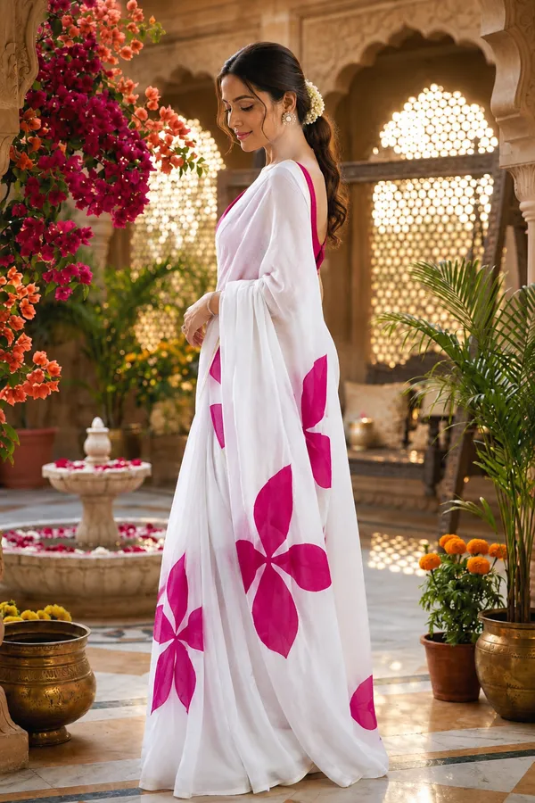 Trendy_Flower_Printed_saree