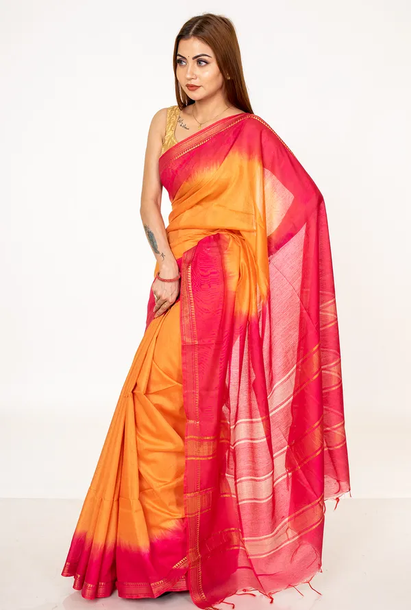 Yellow_cotton_silk_saree