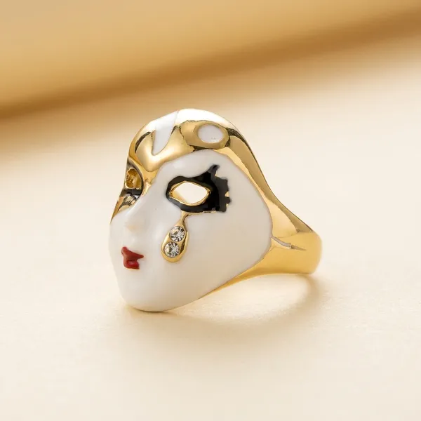 RAVUNE_Masquerade_Mask_Gold_Stainless_Steel_Anti-Tarnish_Ring_for_Women