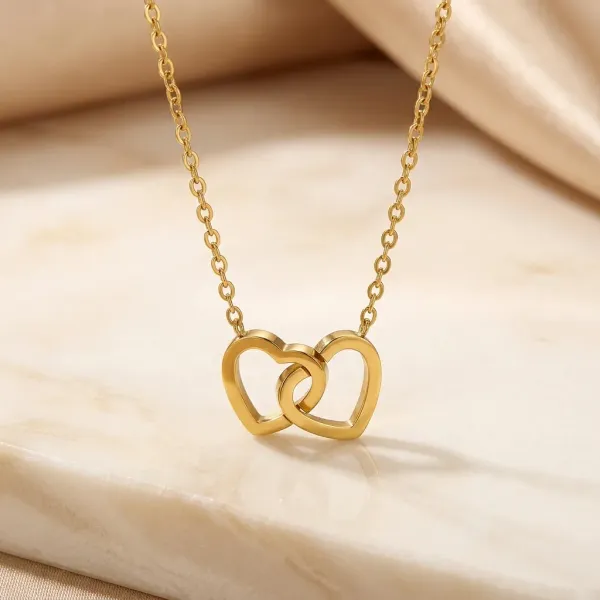Ravune_Eternal_Love_Heart_Gold_Stainless_Steel_Anti-Tarnish_Chained_Pendant_for_Women