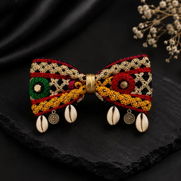 RAVUNE_Handmade_-_Banjari_Hair_Bow_for_Women