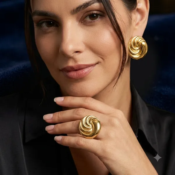 Spiral_Sun_Earring_Studs_and_Ring_Combo