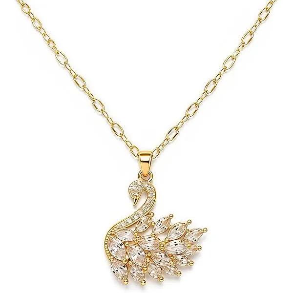 Ravune_Swan_Grace_Gold_Stainless_Steel_Anti-Tarnish_Chained_Pendant_for_Women